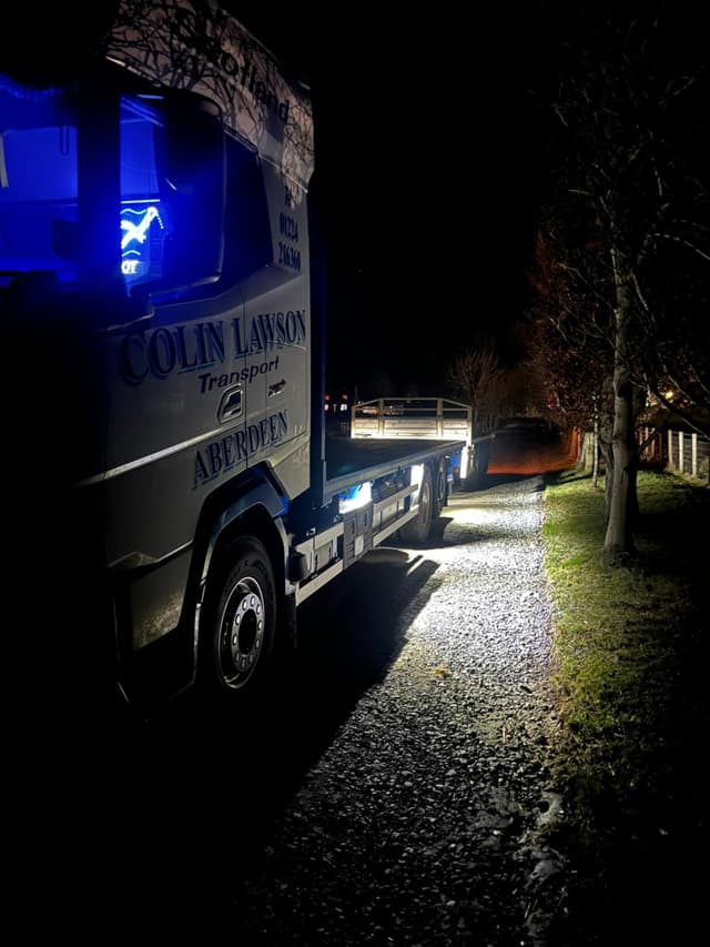 Labcraft boosts night-time safety for Colin Lawson Transport with Banksman BM3 Kit